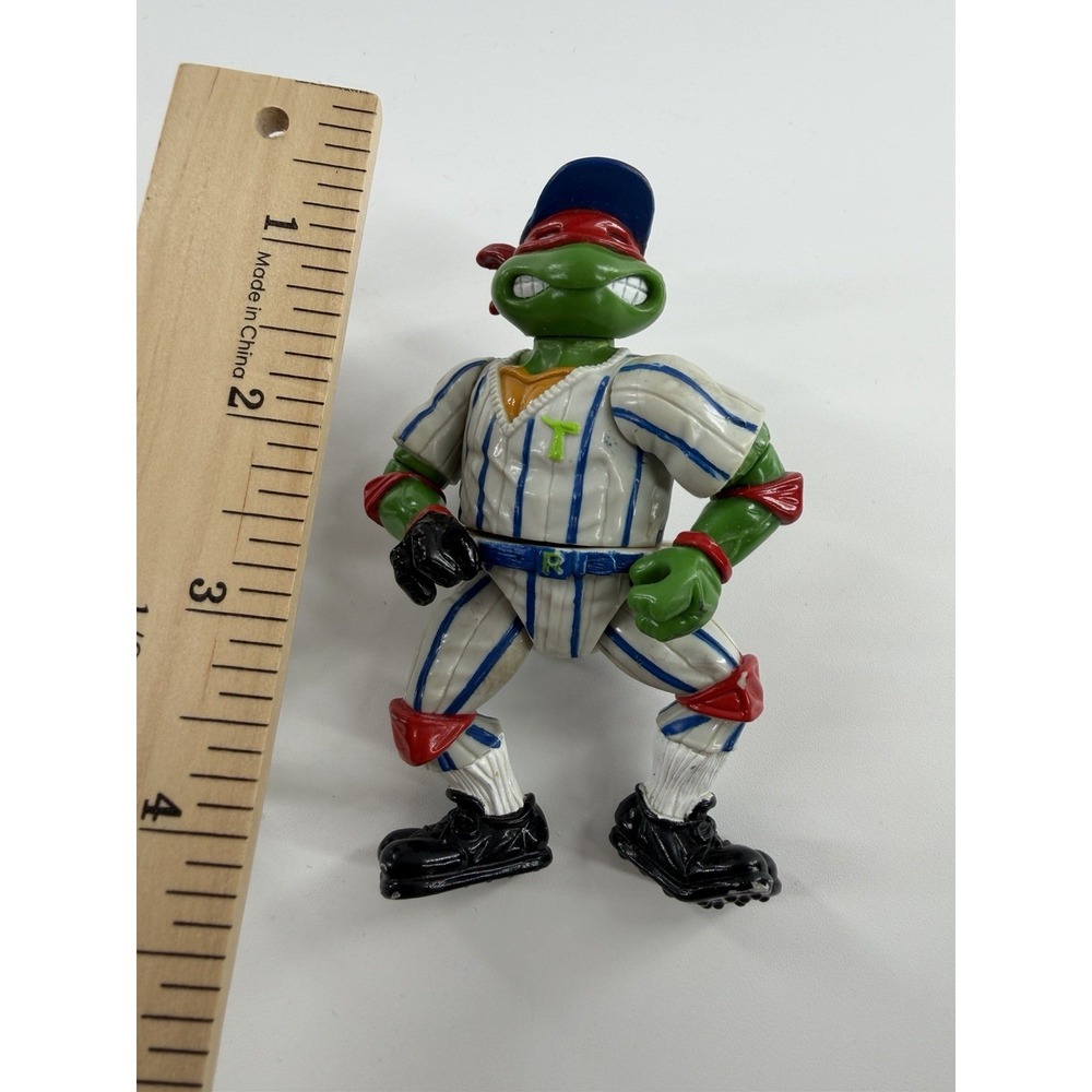 Teenage Mutant Ninja Turtles Raphael Baseball Action Figure Raph Sports